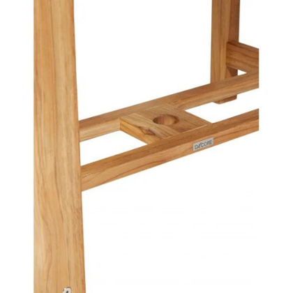 Sevilla teak udtræksbord